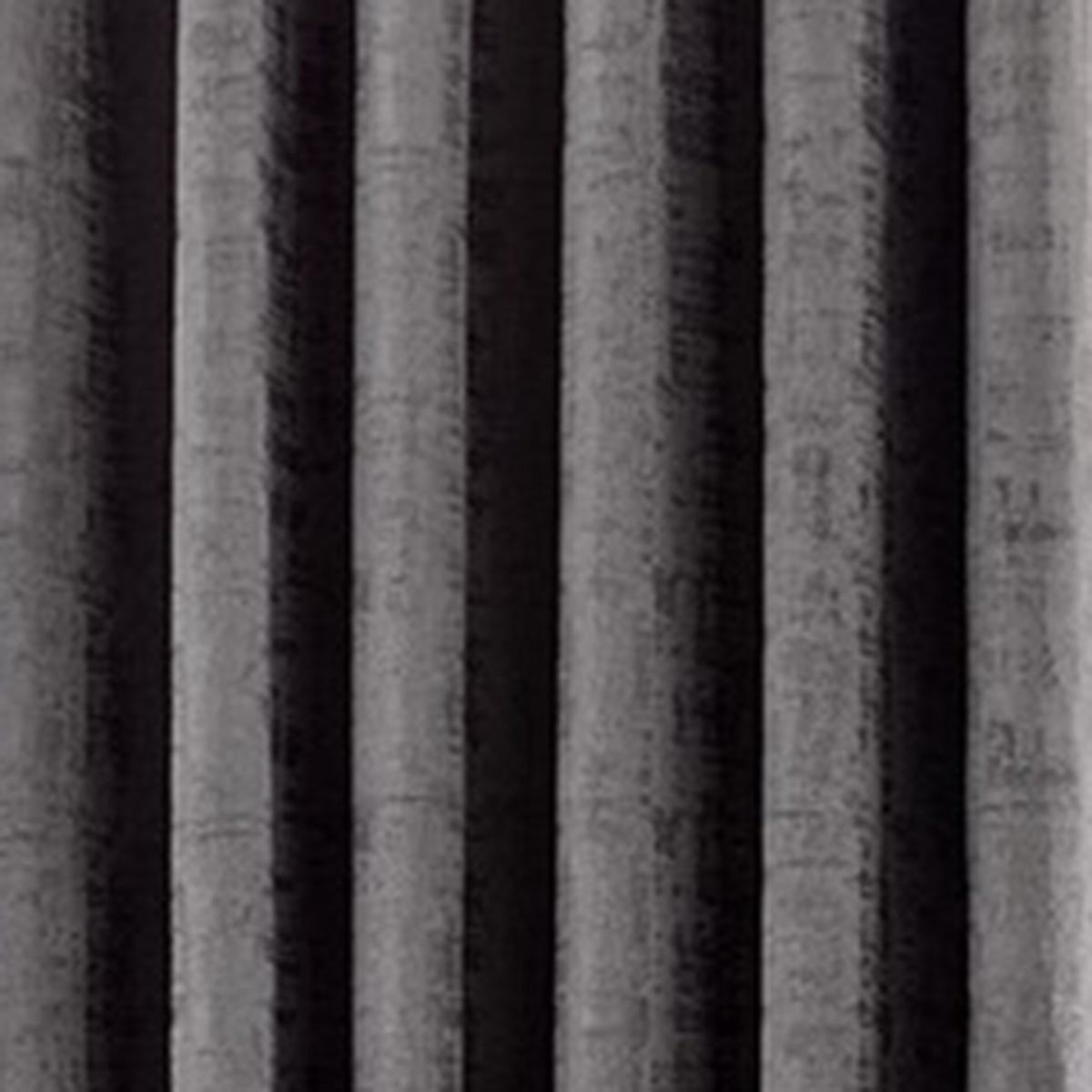 Ruben Grey Velour Eyelet Curtains Grey – image 3
