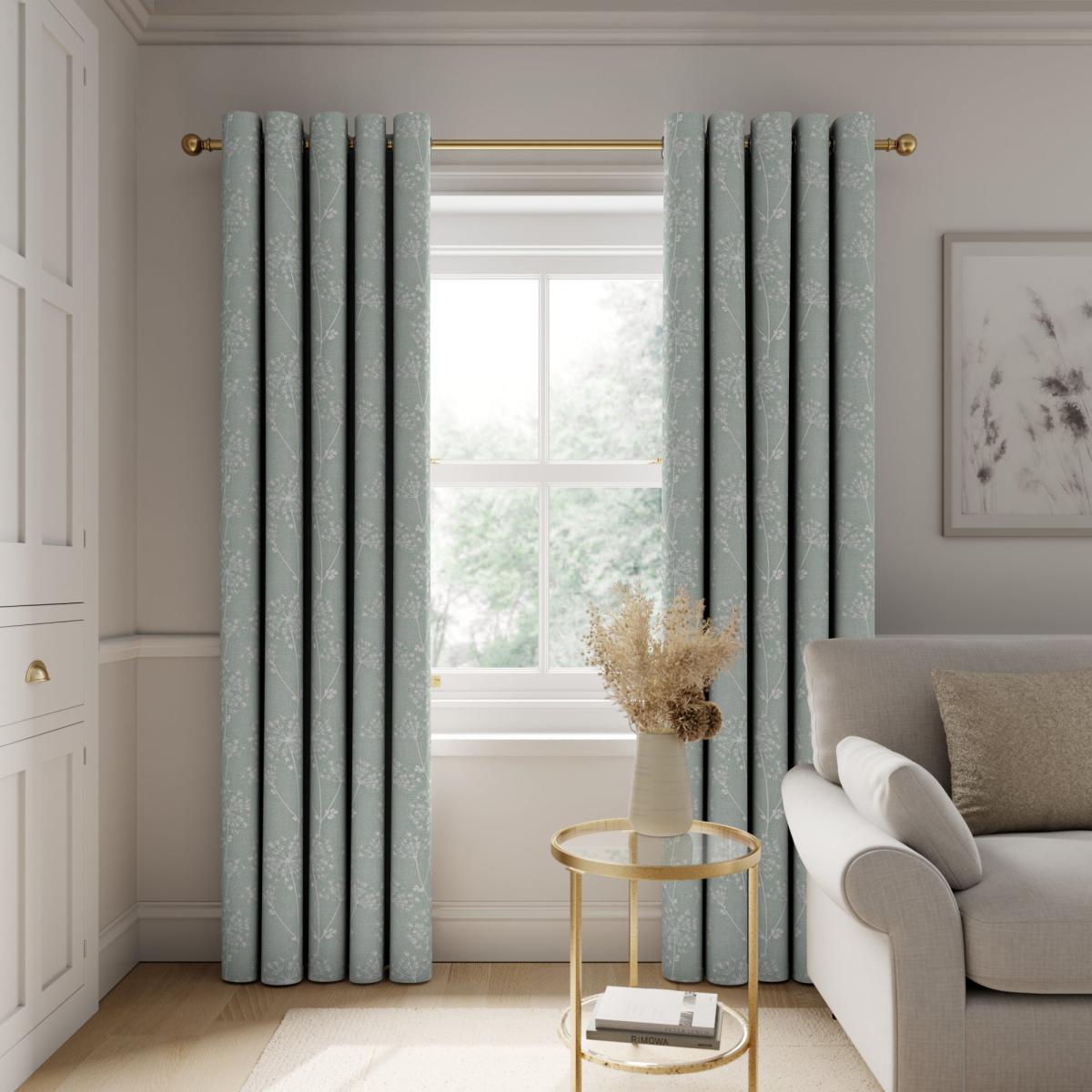 Chesley Sage Eyelet Curtains Sage – image 4
