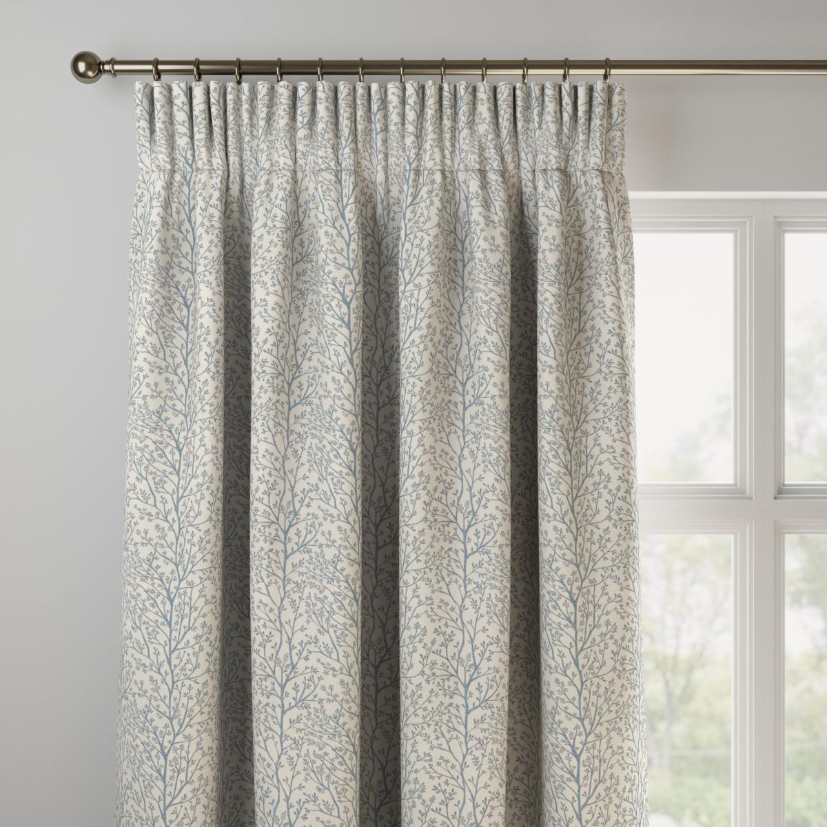 Elara Made to Measure Curtains Elara Blue – image 2