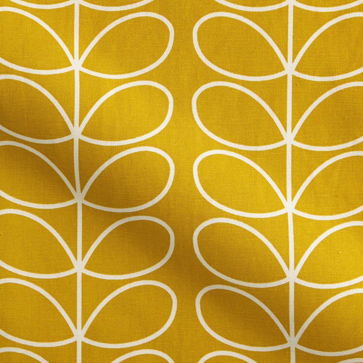 Orla Kiely Linear Stem Made to Measure Curtains yellow – image 3