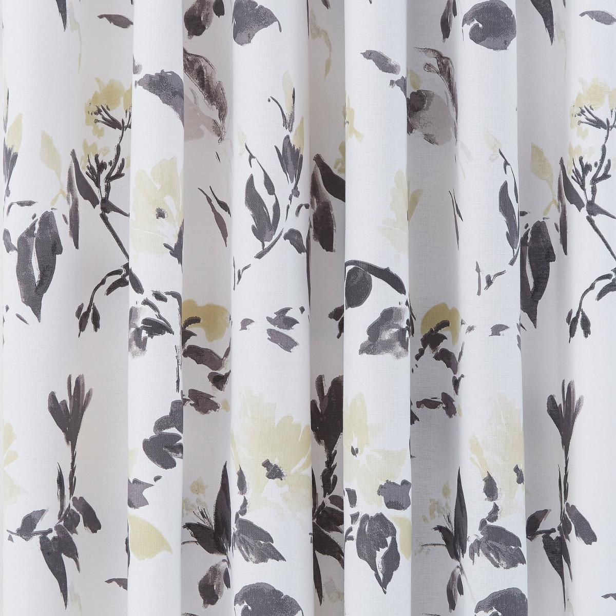 Helena Springfield Moda Peregrine Eyelet Curtain Charcoal, White and Yellow – image 2