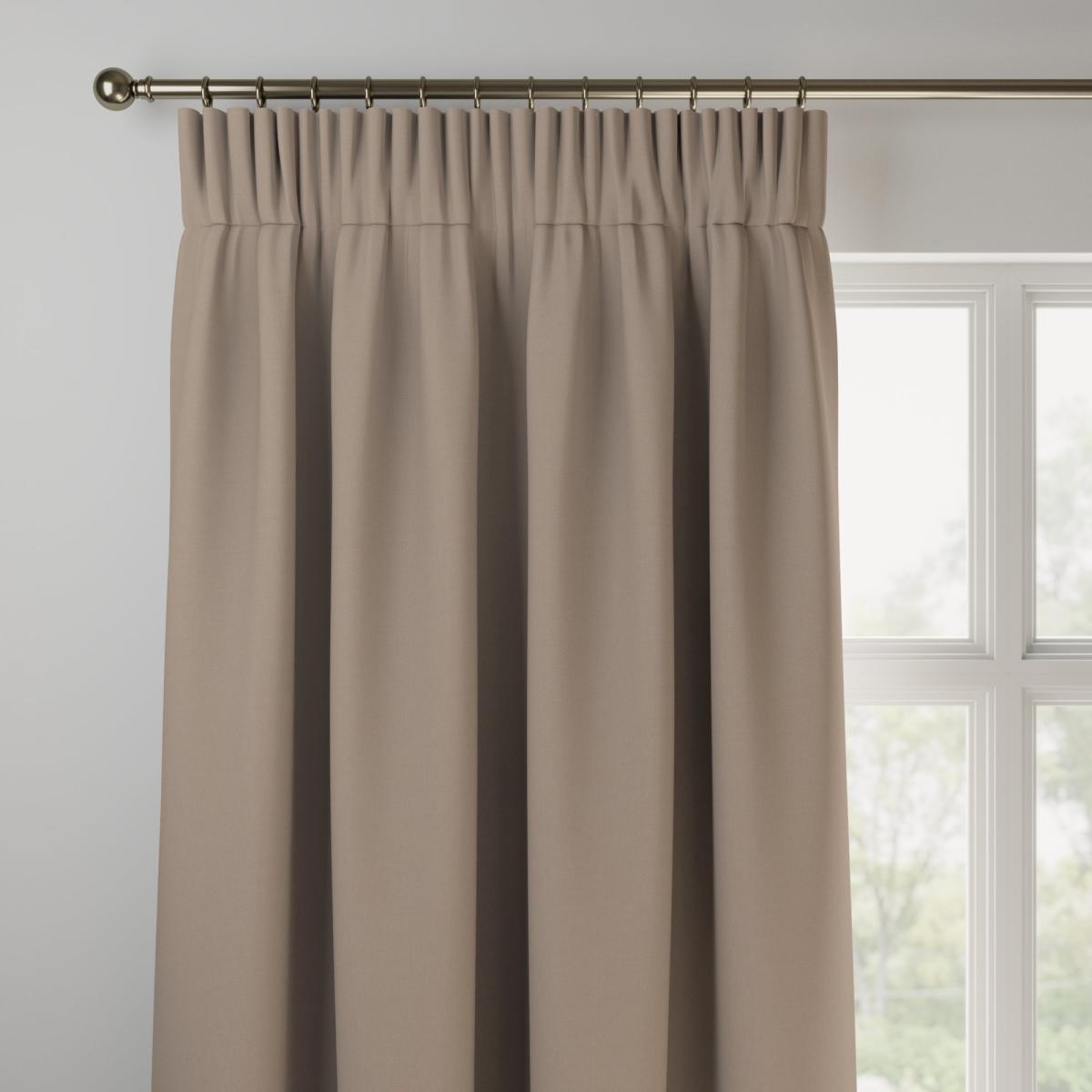 Panama Cotton Made to Measure Curtains Panama Clay – image 3