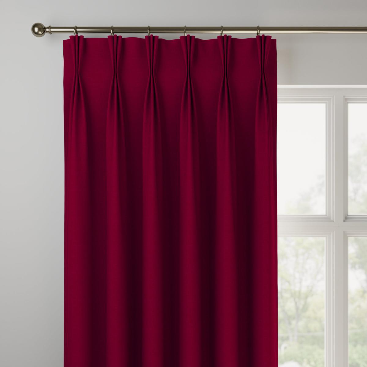 Sirena Made to Measure Curtains red – image 2