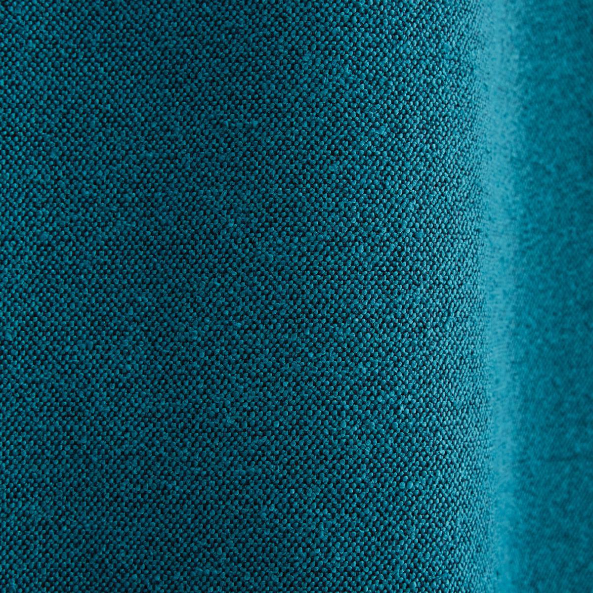 Elements Boucle with Recycled Yarn Kingfisher Eyelet Curtains Blue – image 4