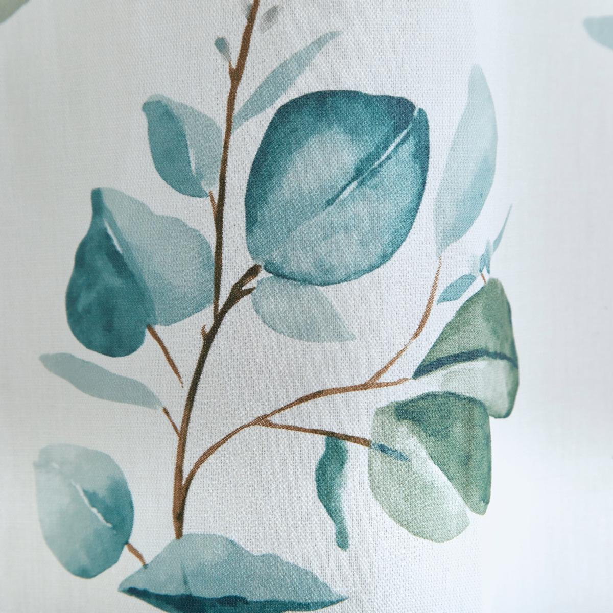 Eucalyptus Green Eyelet Curtain Green/White – image 3