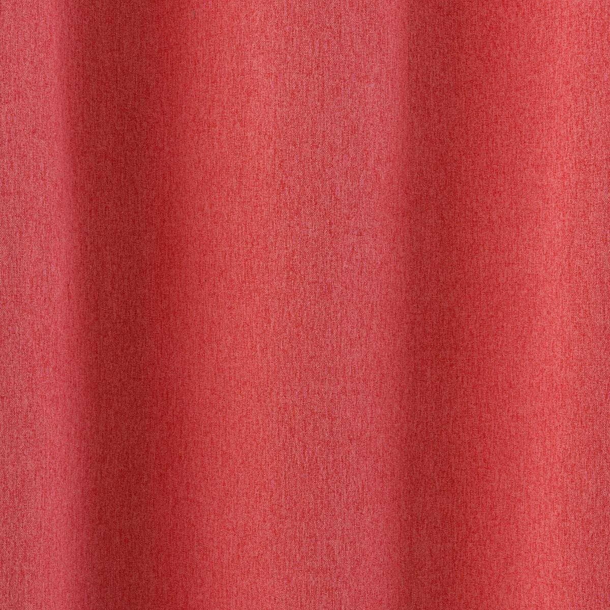 Luna Brushed Coral Blackout Eyelet Curtains Pink – image 5