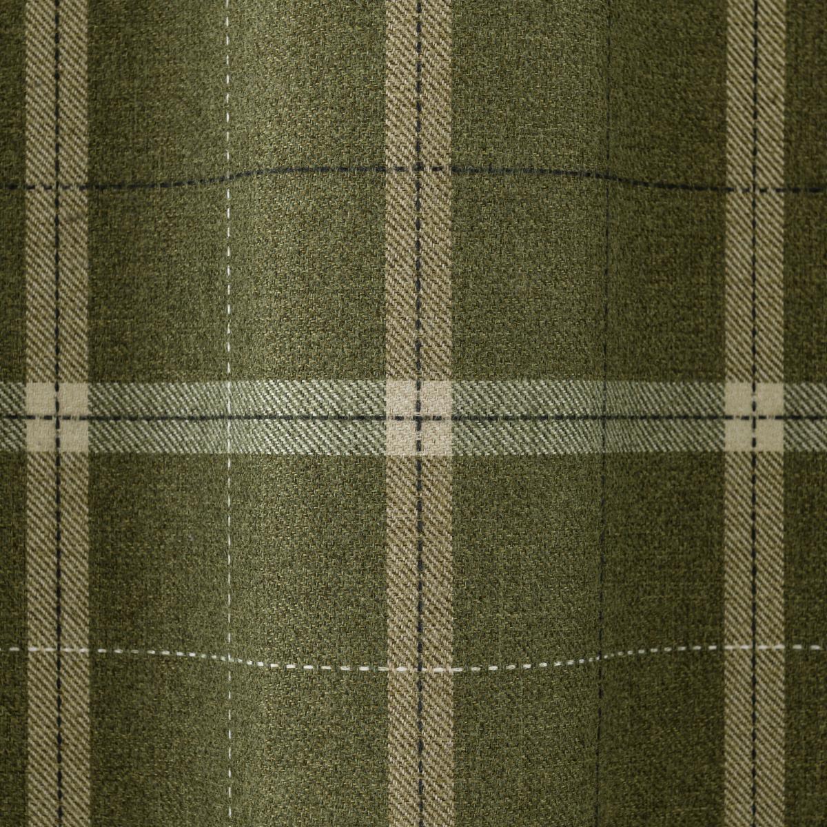 Huntly Eyelet Curtains Olive Green – image 3