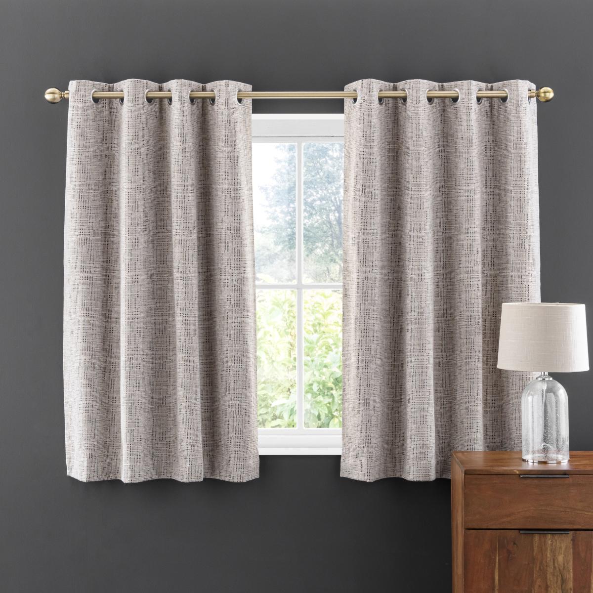 Lincoln Thermal Eyelet Curtain Mushroom Mushroom – image 5