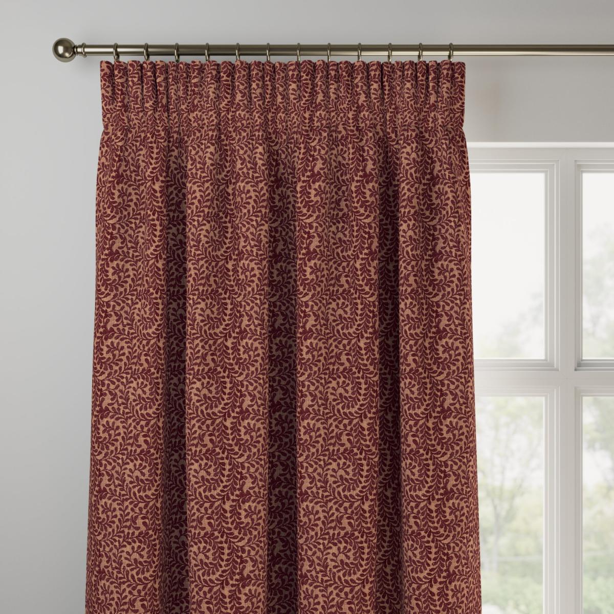 Timeless Made to Measure Curtains Timeless Claret – image 2