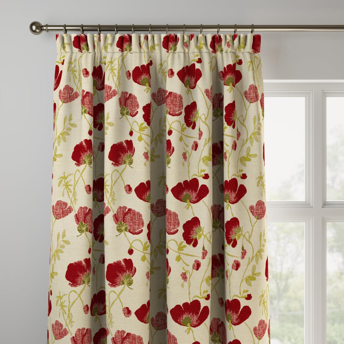 Serafina Made to Measure Curtains Serafina Rouge – image 2