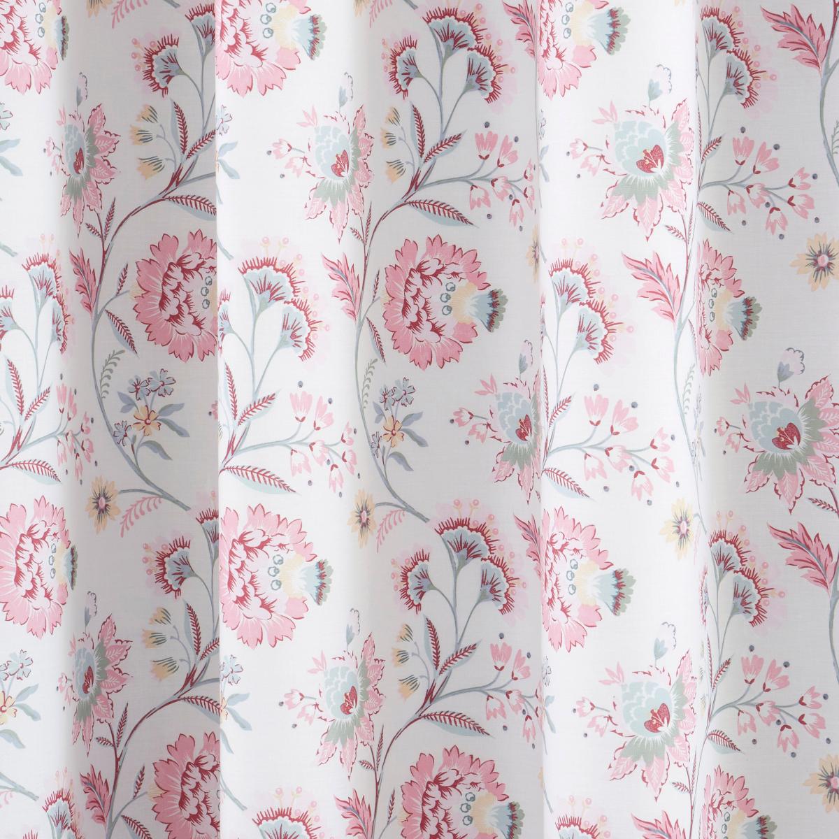 Darton Blackout Eyelet Curtains Pink – image 2