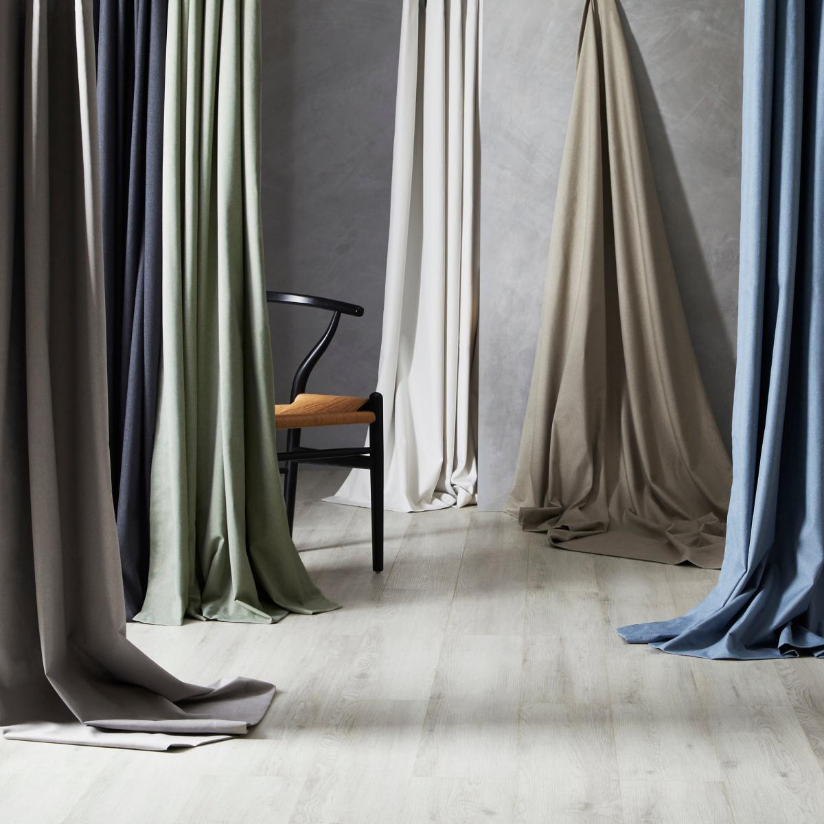 Boston Charcoal Blackout Eyelet Curtains Charcoal – image 4