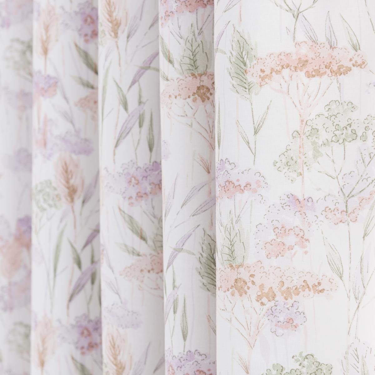 Hayley Lilac Blackout Eyelet Curtains Lilac (Purple) – image 3