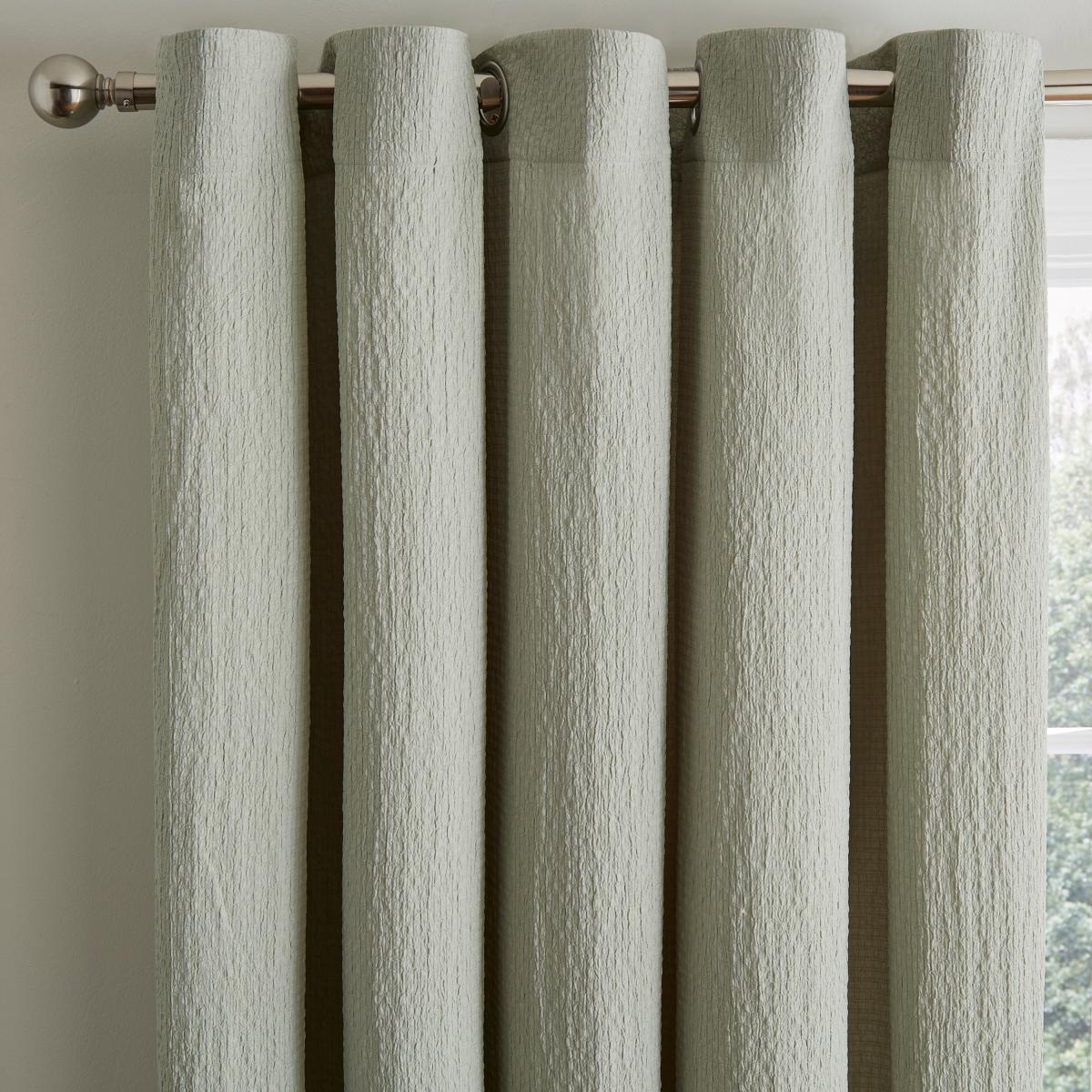 Waffle Sage Curtains Sage – image 2