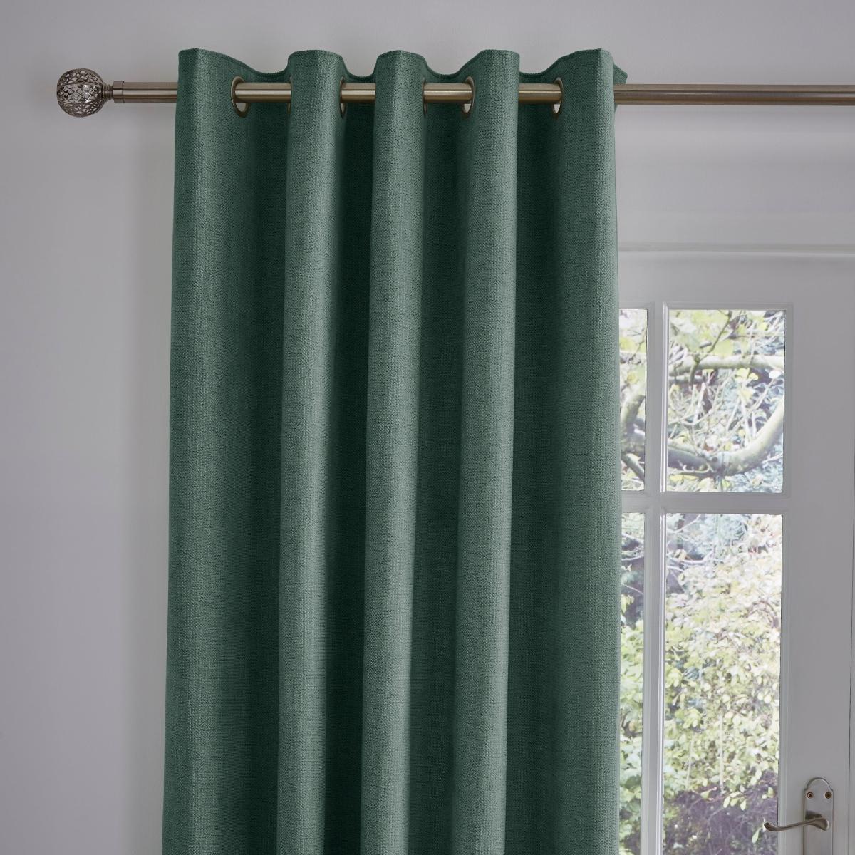 Wynter Forest Green Thermal Door Curtain Forest (Green) – image 2