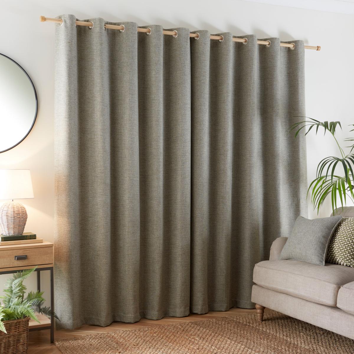 Harrington Eyelet Curtains Sage Sage – image 4