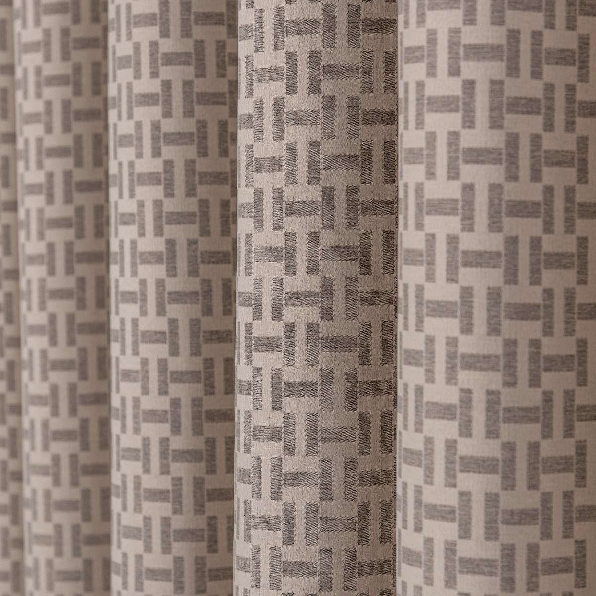Stack Natural Eyelet Curtains Natural – image 3