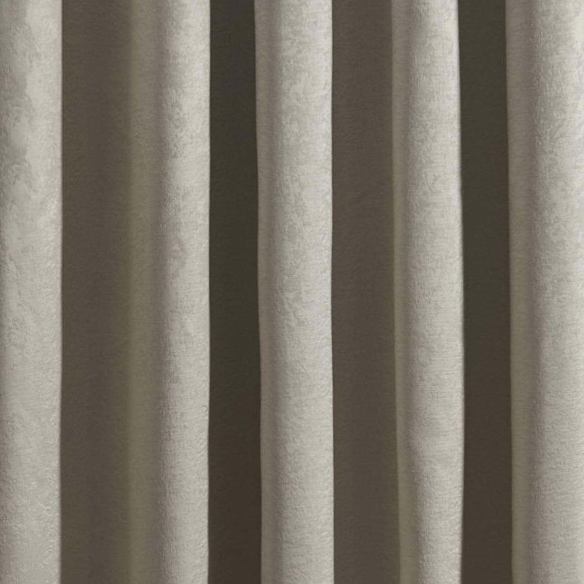 Fusion Strata Dim Out Woven Natural Eyelet Door Curtain Natural – image 3