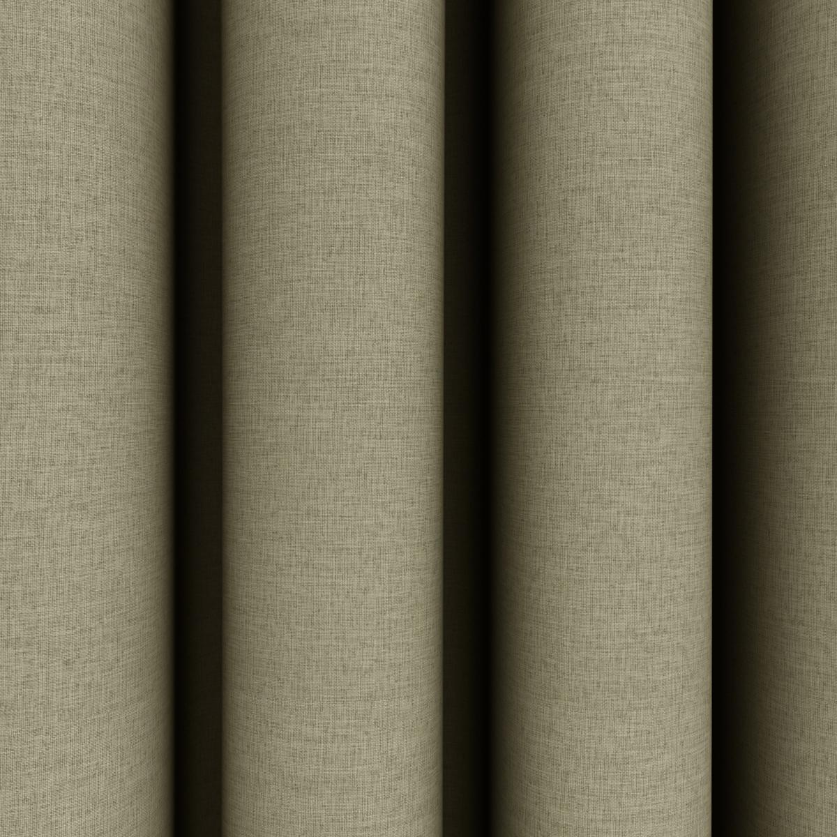 Berlin Olive Blackout Eyelet Curtains Green – image 3