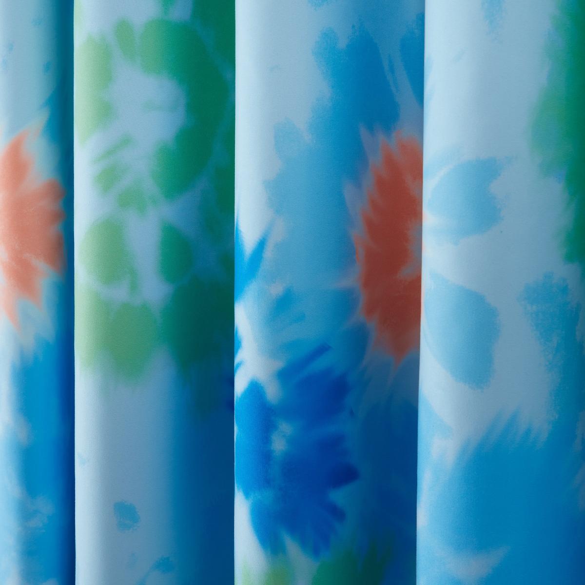 Boys Ombre Eyelet Curtains Blue – image 4