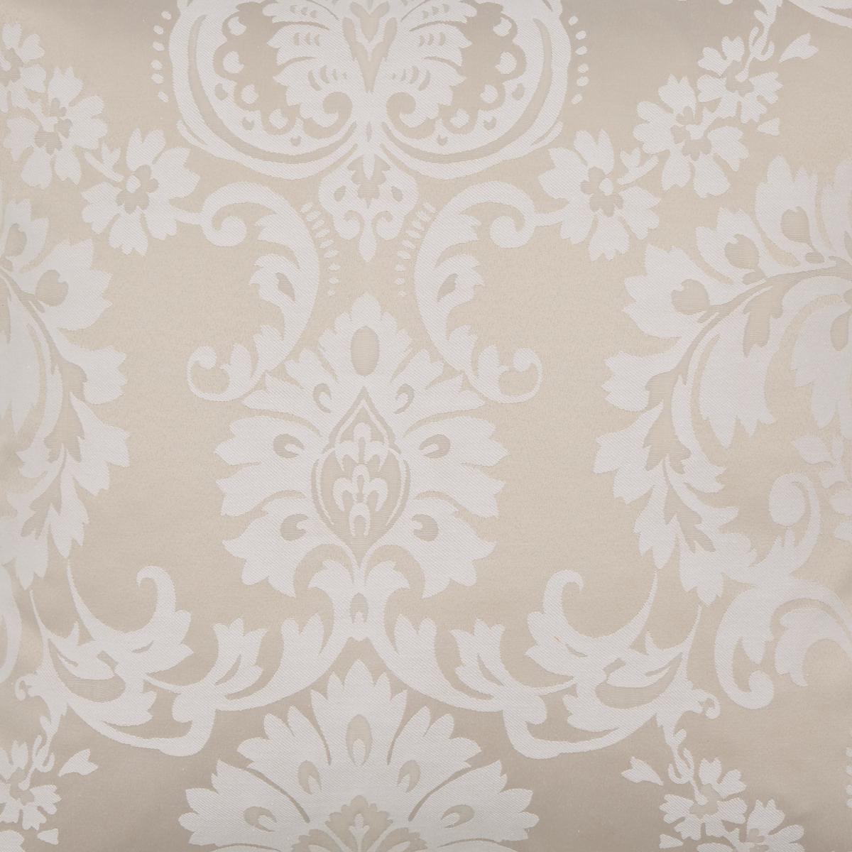 Catherine Lansfield Damask Natural Jacquard Eyelet Curtains Natural – image 3