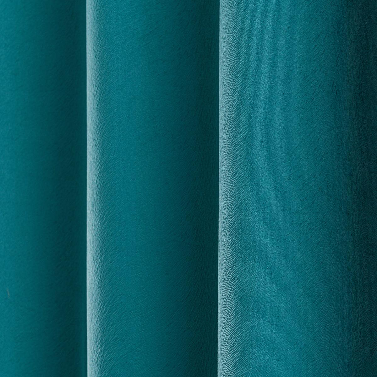 Sienna Peacock Eyelet Curtains Green – image 4