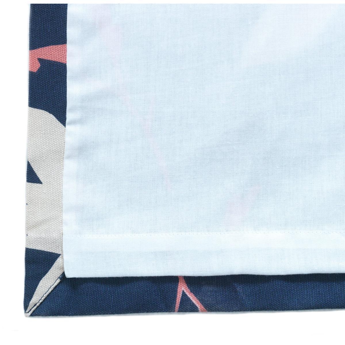 Habitat Folktale Bird Print Lined Eyelet Curtains - Blue – image 6