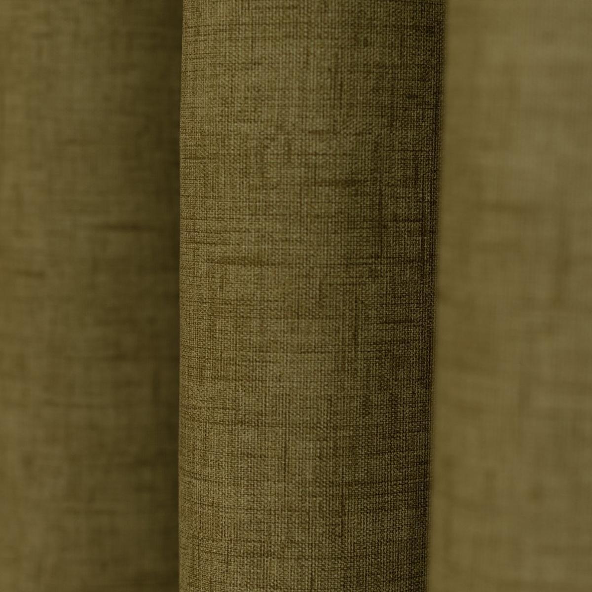 Habitat Header Lined Eyelet Curtains - Natural - 168x183cm – image 4