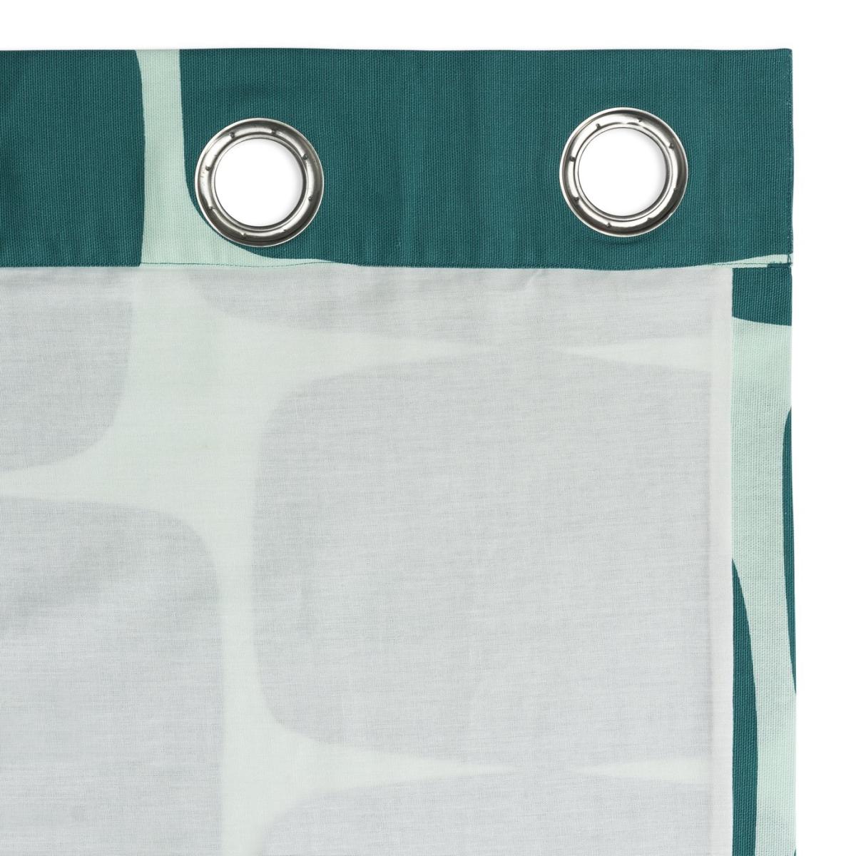 Habitat x Scion Lohko Fully Lined Eyelet Curtains - Teal – image 5