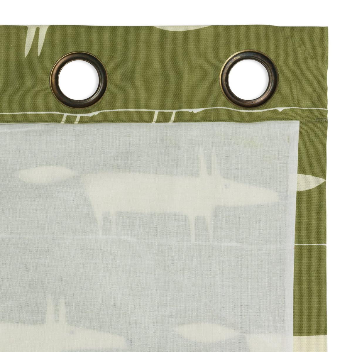 Habitat x Scion Mr Fox Lined Eyelet Curtains - Multicoloured – image 5