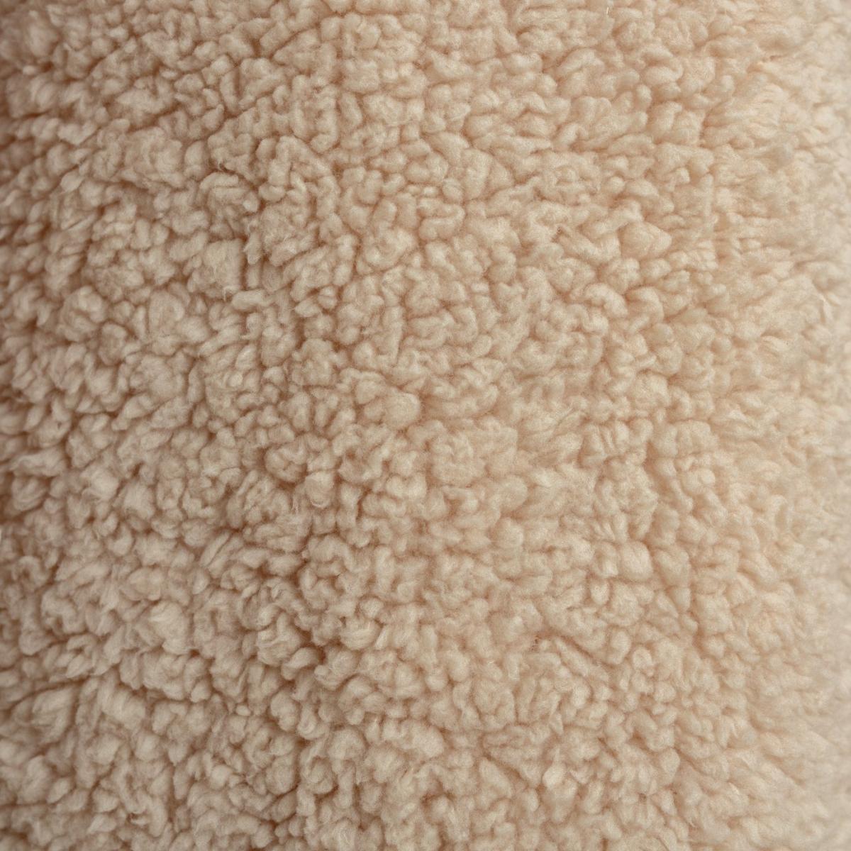 Habitat Fleece Textured Lined Eyelet Curtain - Oatmeal – image 2