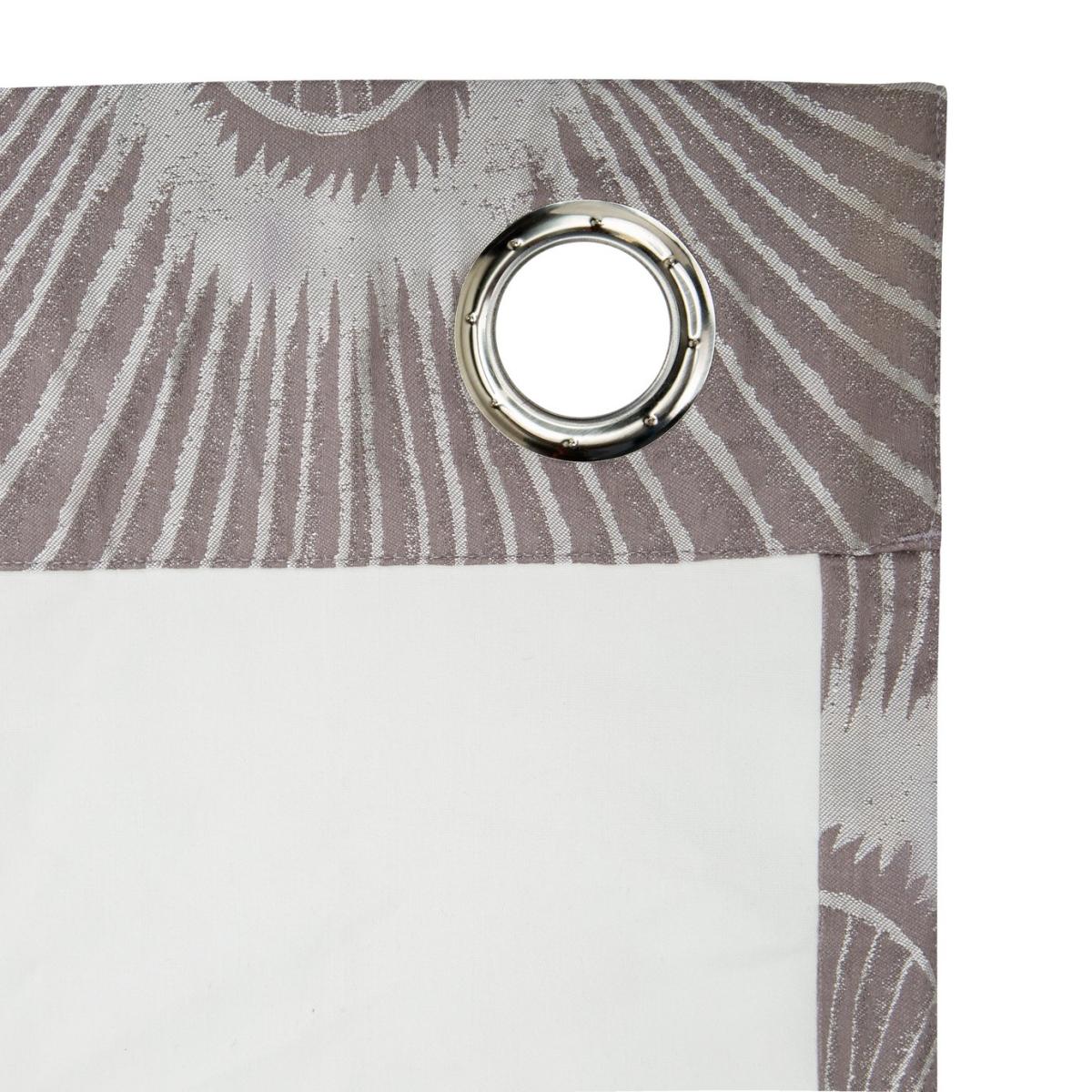 Habitat Fan Lined Blackout Eyelet Curtains - Brown – image 4