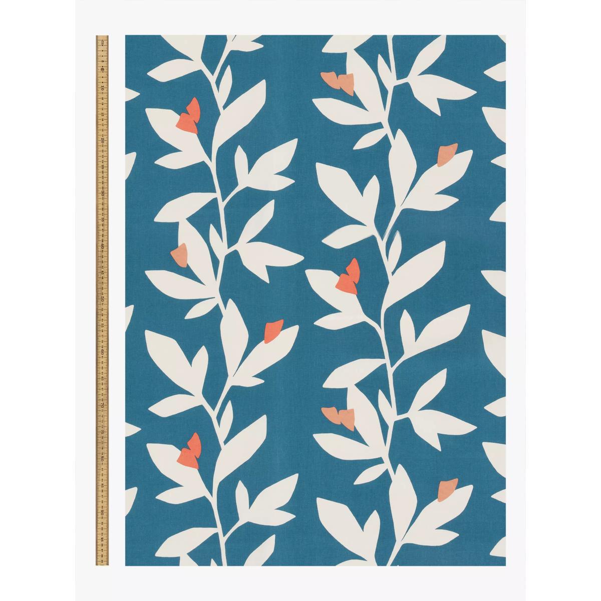 John Lewis & Partners Lula Pair Lined Eyelet Curtains, Fjord – image 9