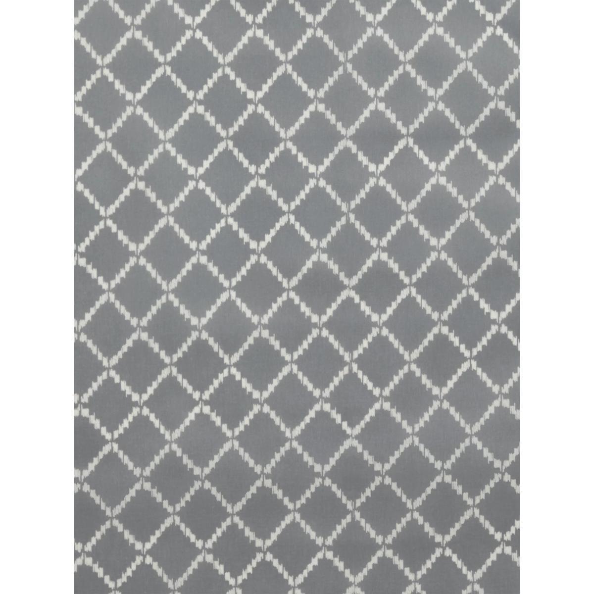 ANYDAY John Lewis & Partners Diamond Ikat Pair Lined Eyelet Curtains, Storm – image 5