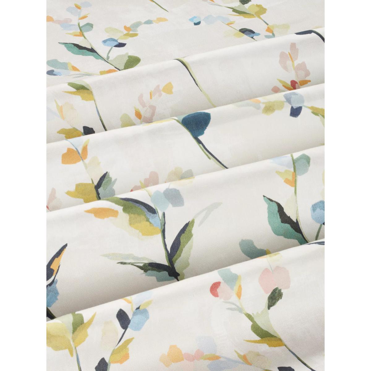 John Lewis & Partners Wildflower Sprigs Pair Blackout Lined Eyelet Curtains, Multi – image 7