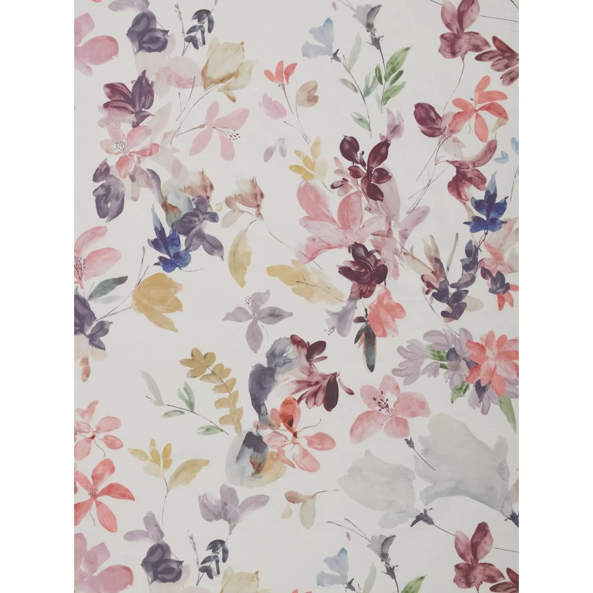 John Lewis & Partners Abelia Print Pair Blackout Lined Curtains, Multi – image 6