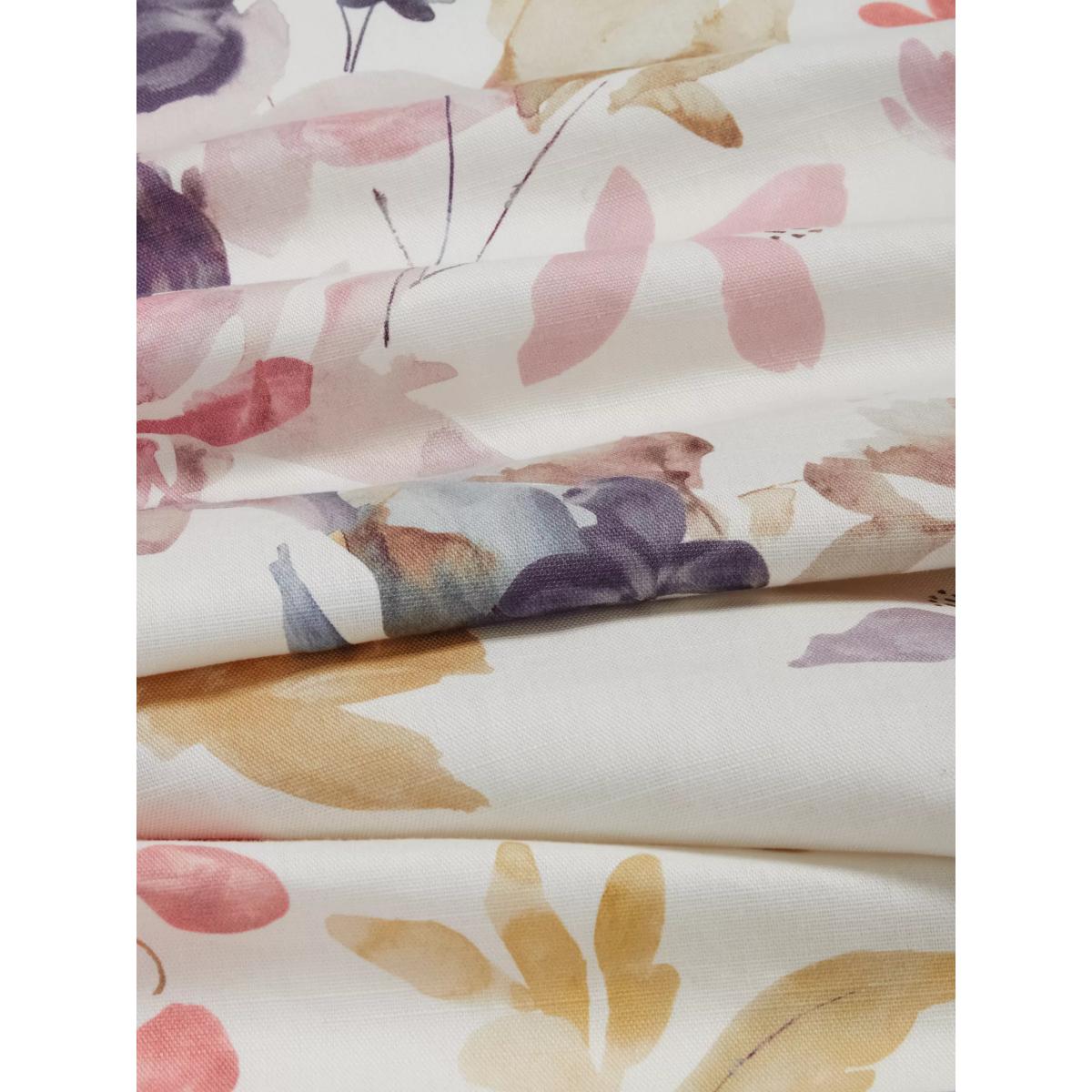 John Lewis & Partners Abelia Print Pair Blackout Lined Curtains, Multi – image 7