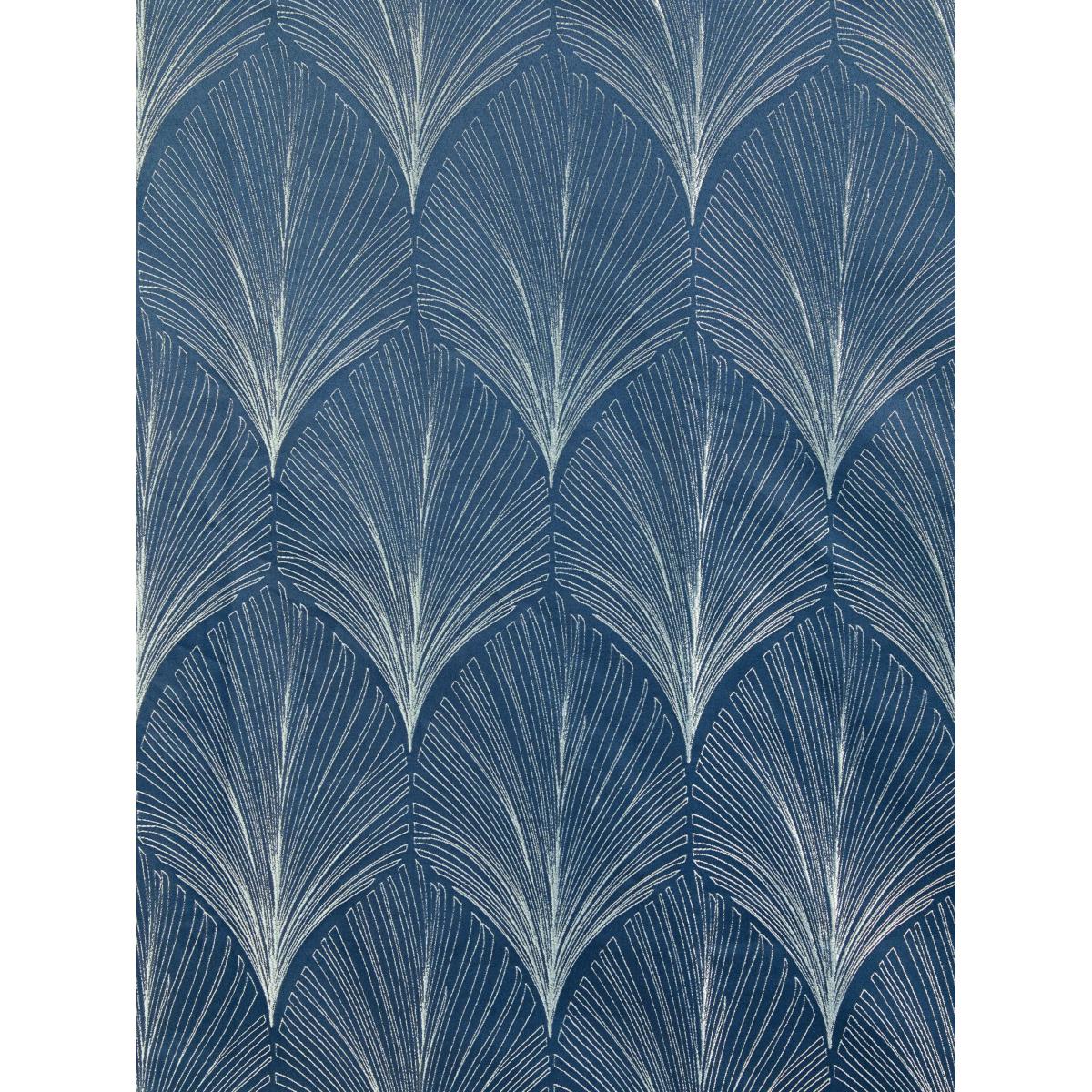 John Lewis Deco Fan Pair Lined Eyelet Curtains, Navy – image 11