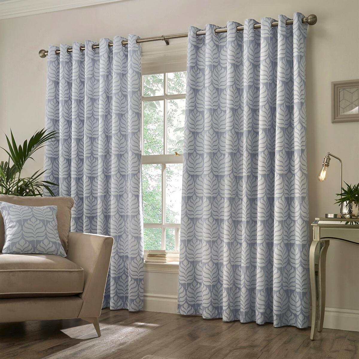 Horto Botanical Embroidered Eyelet Curtains – image 2