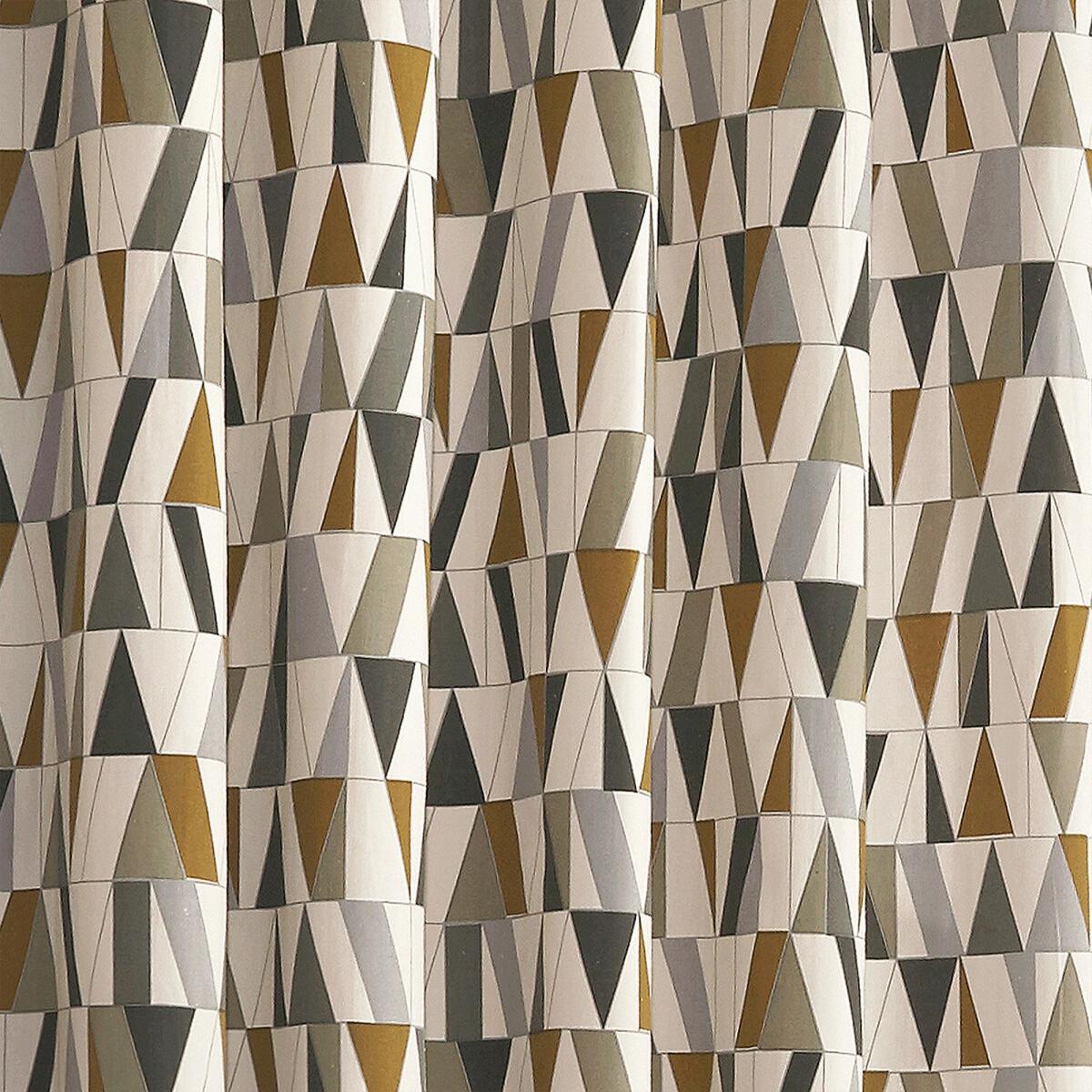 Reno Geometric Printed Eyelet Curtains – image 4