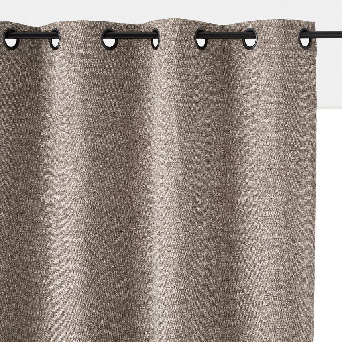 Pirjo Basket Weave Single Eyelet Curtain – image 1