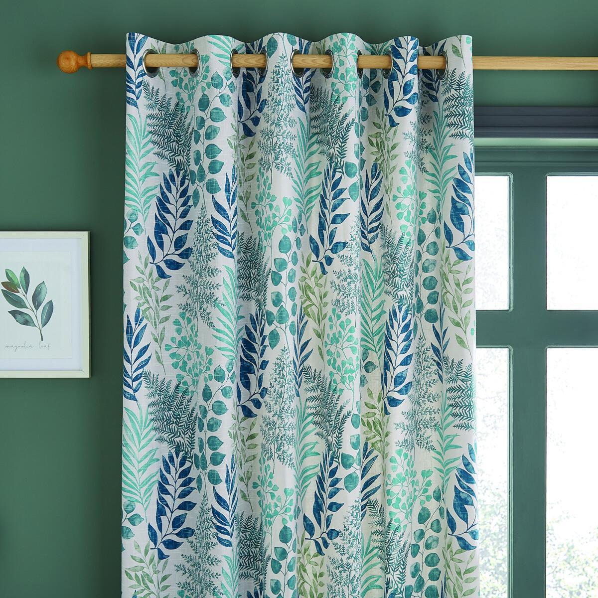 Hartwood Leaf Eyelet Curtains – image 2