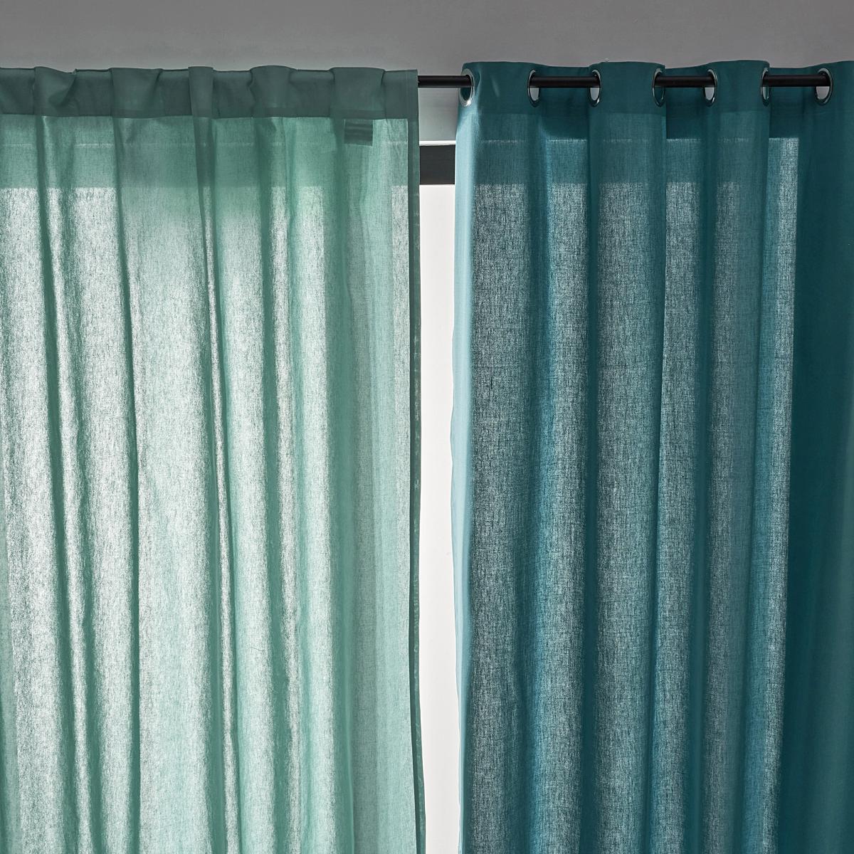 Scenario Single Cotton Curtain with Concealed Tabs – image 5