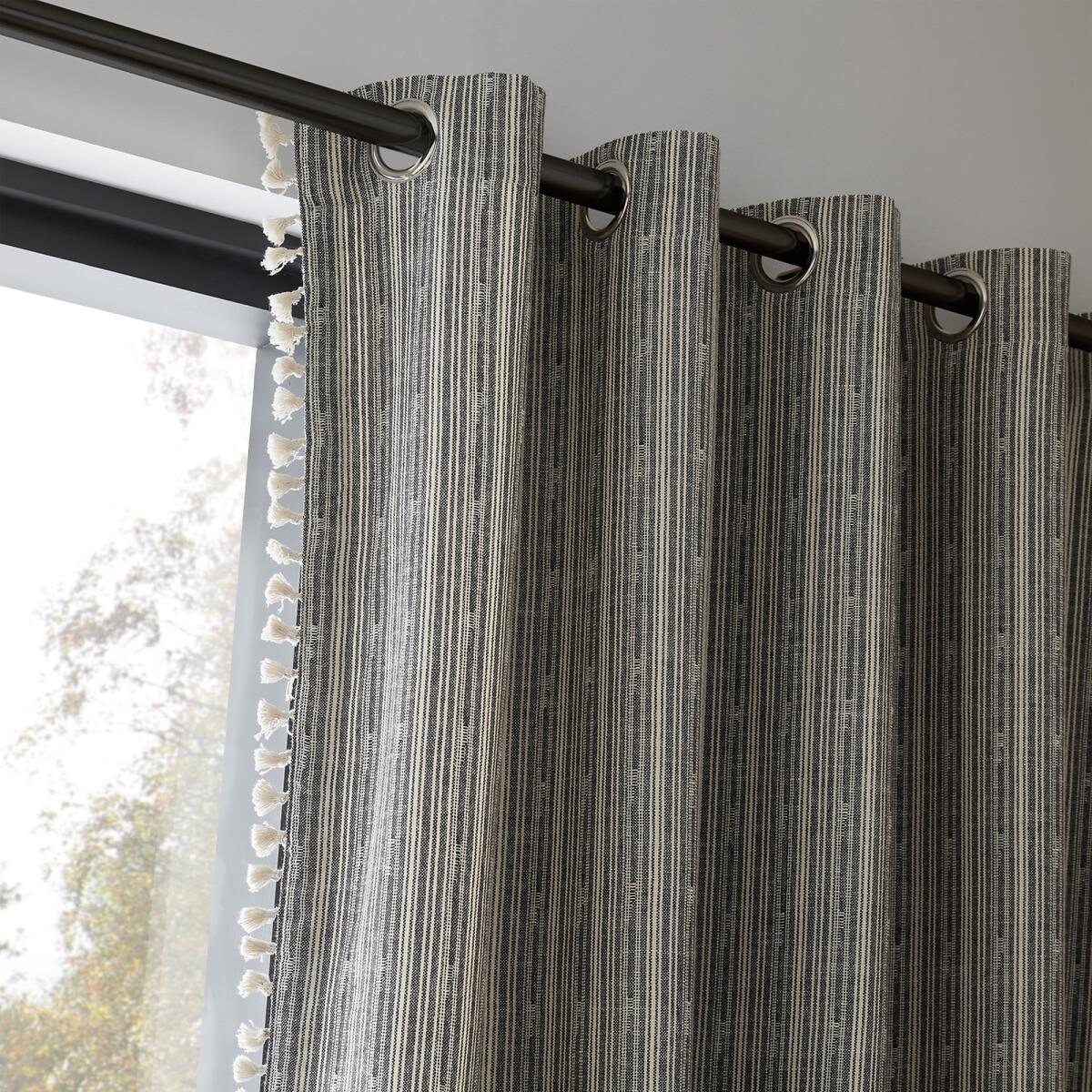 Adana Woven 46x54 Inch Eyelet Curtains – image 2