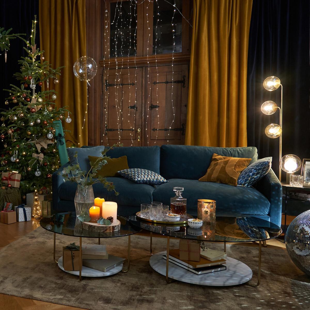 Velvet Single Hidden Tab Curtain – image 5