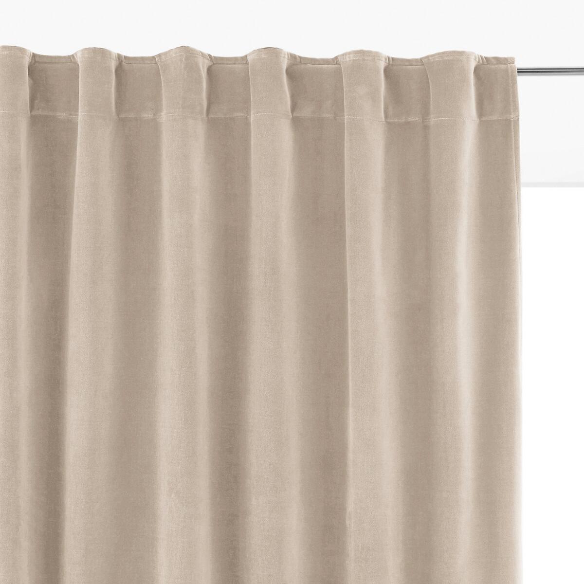 Velvet Single Hidden Tab Curtain – image 1