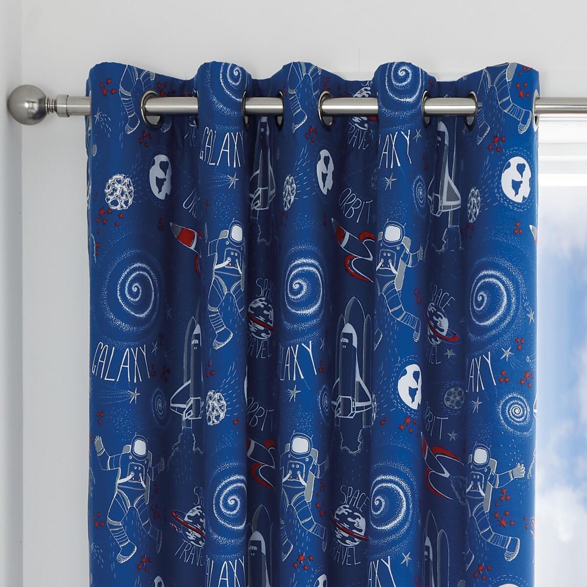 Space Adventure Eyelet Curtains – image 2
