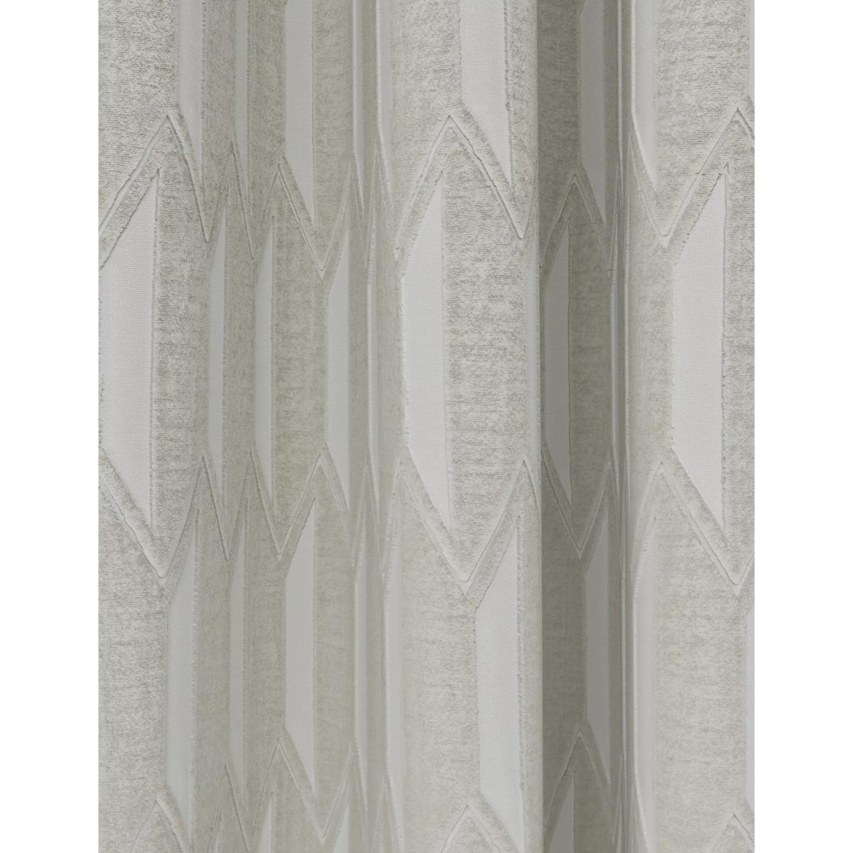 M&S Velvet Diamond Eyelet Curtains - EW90 - Champagne, Champagne – image 2