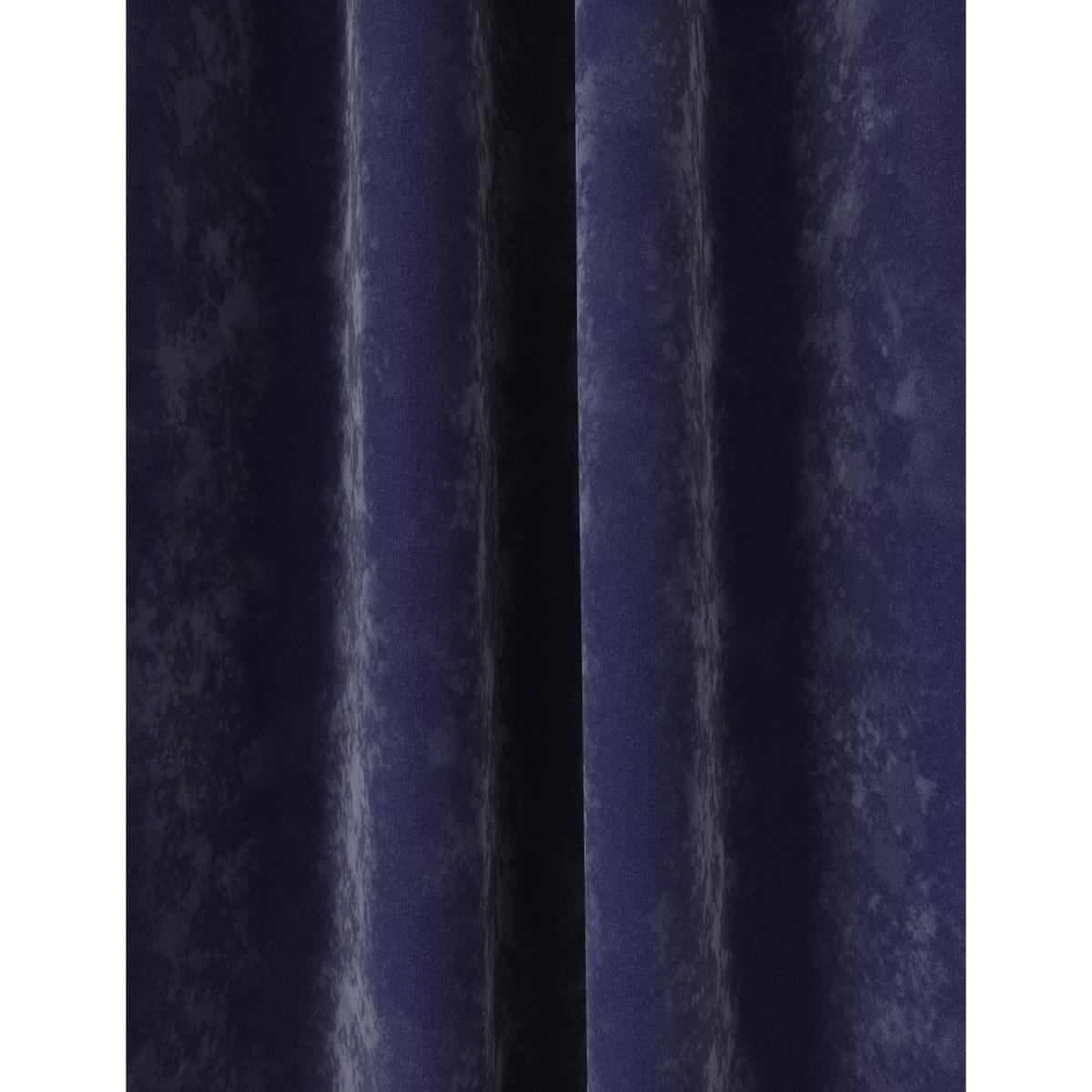 M&S Velour Eyelet Blackout Curtains - WDR90 - Silver Grey, Silver Grey,Dark Charcoal,Dark Grey,Champagne,Dark Red,Royal Blue,Duck Egg,Soft Pink,Olive Mix – image 3