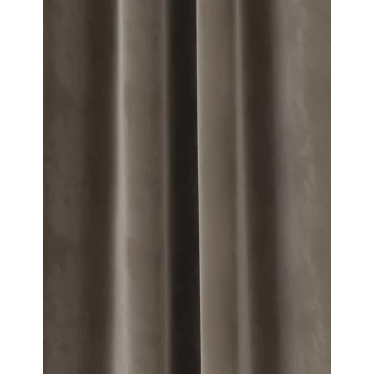 M&S Velvet Eyelet Blackout Curtains - NAR54 - Latte, Latte,Soft Pink,Duck Egg,Forest Green,Rust,Charcoal,Grey,Champagne
